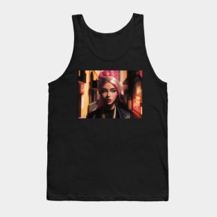 Ms. Kelly 3 Chains Tank Top